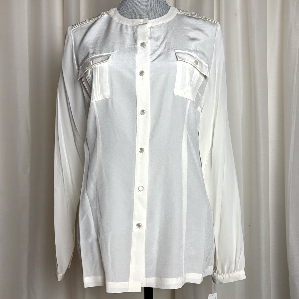 Pendleton City Limits Silk Button Down Long Sleev… - image 1